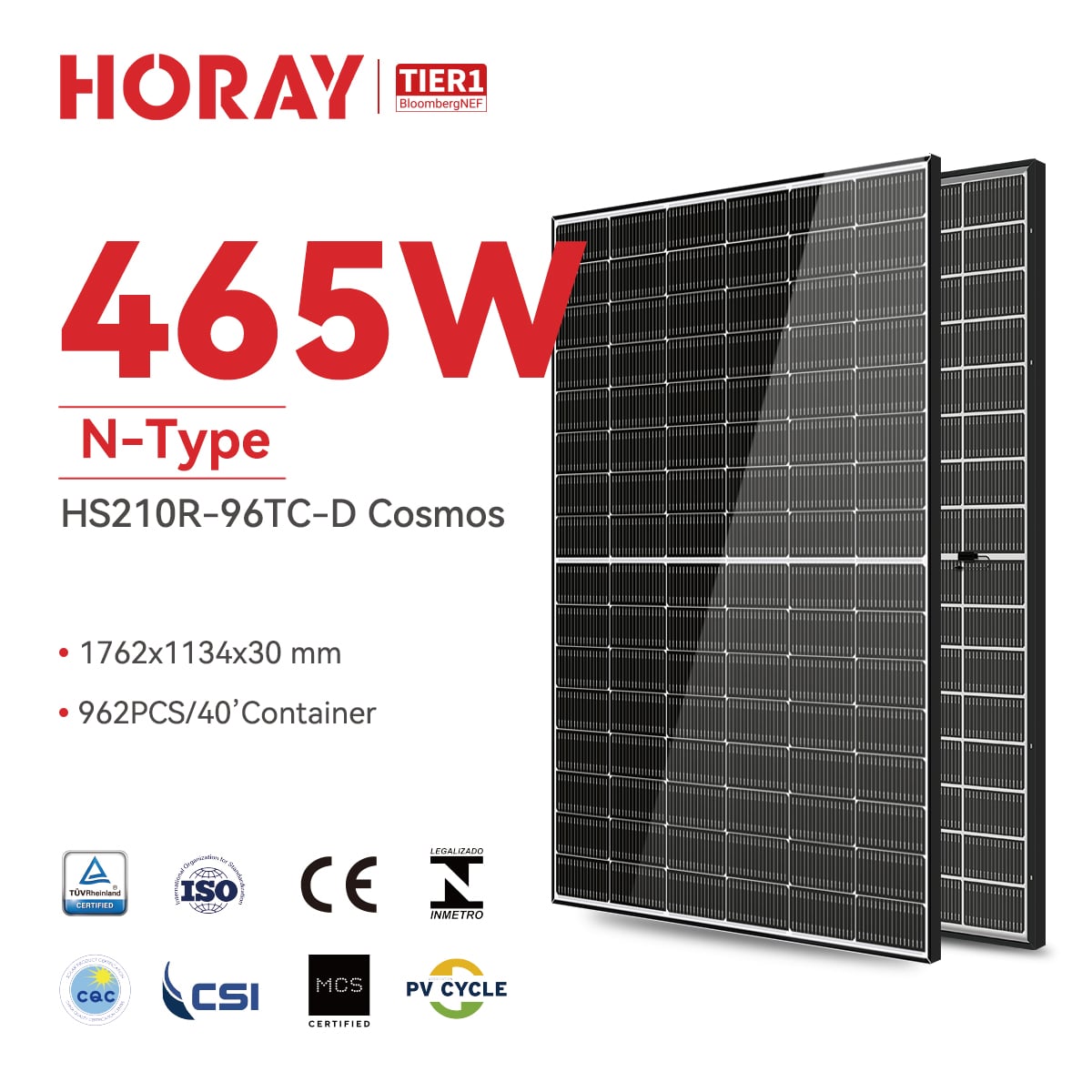 Cosmos HS210R-96TC-D 445-465-MHC-D