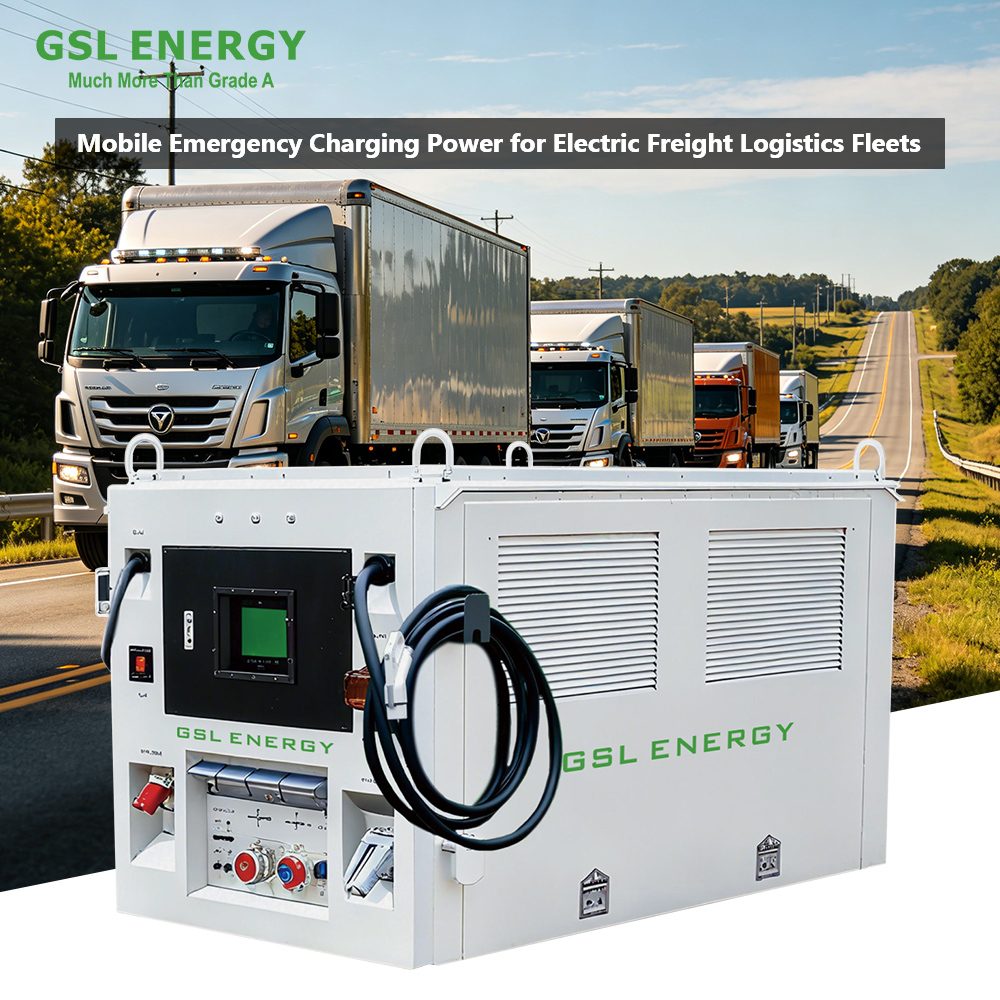 200kWh Dual-Gun Mobile Energy Storage EV Chargi...