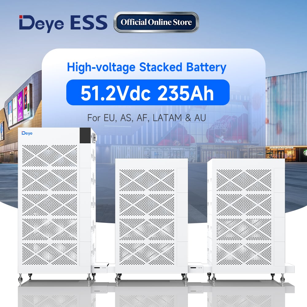 Deye ESS GB-W High Voltage Stacked Indoor C&I E...
