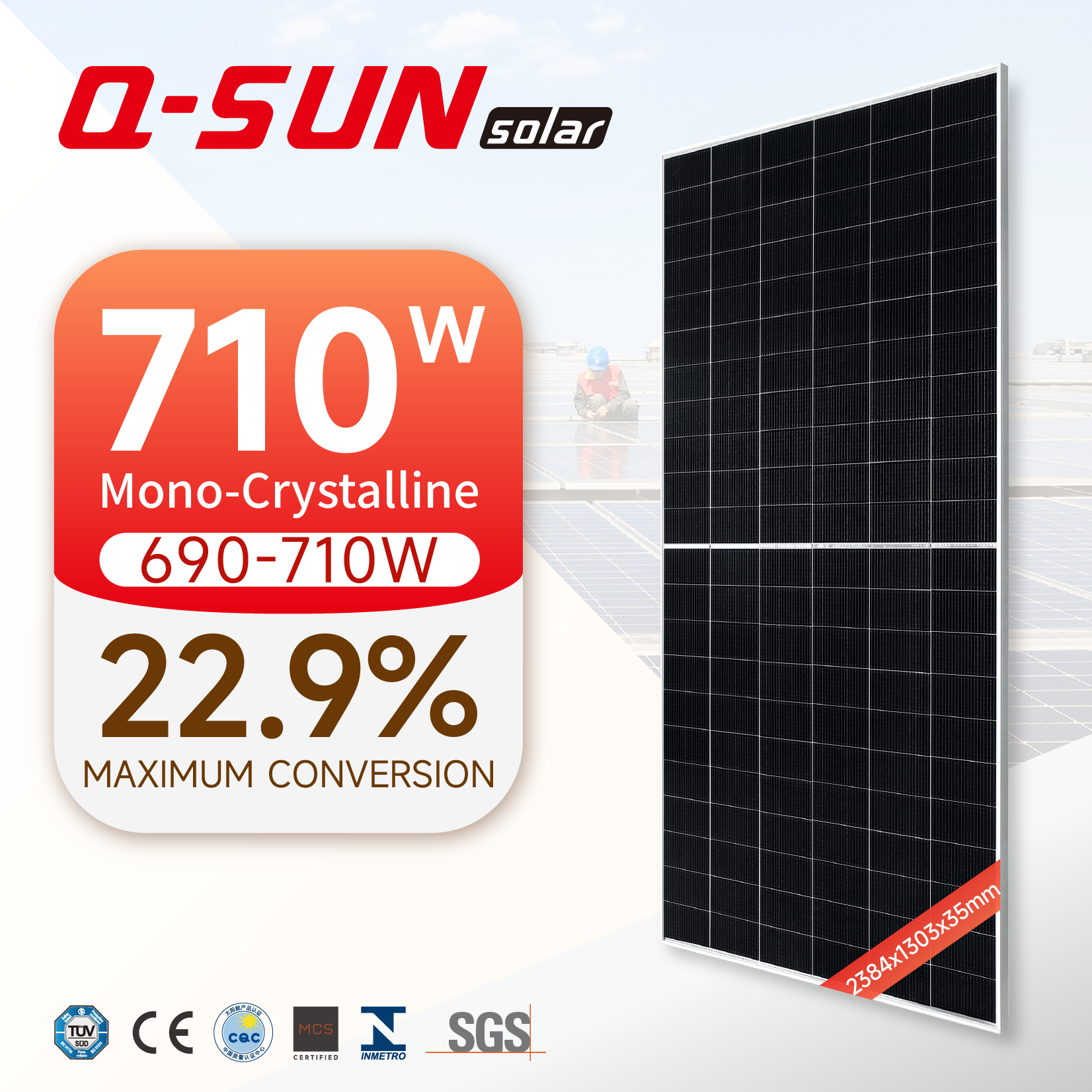 Qrystal Max N12 QNHT-01 690-710W