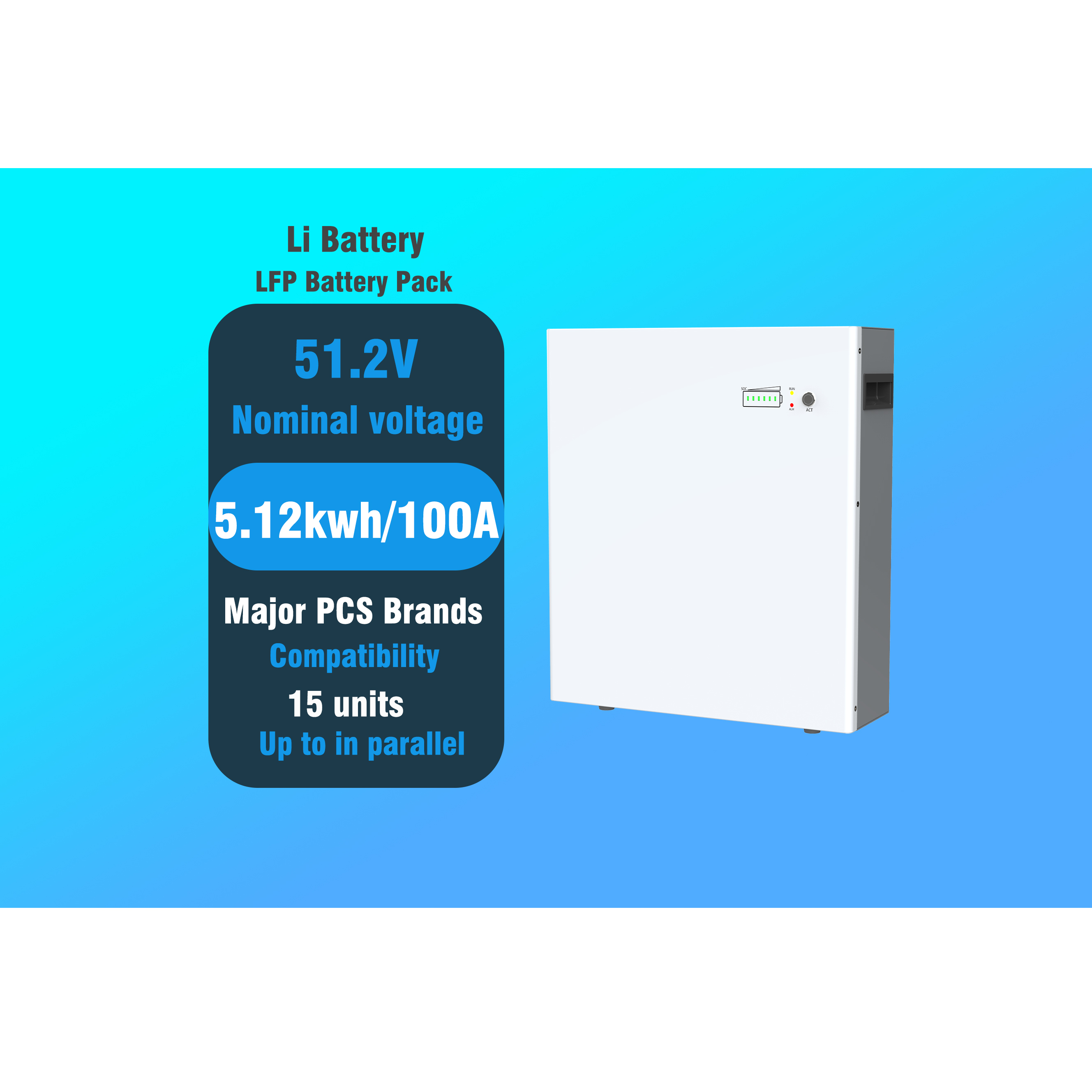 BPL Series 51.2V LiFePo4 Energy Storage Battery...