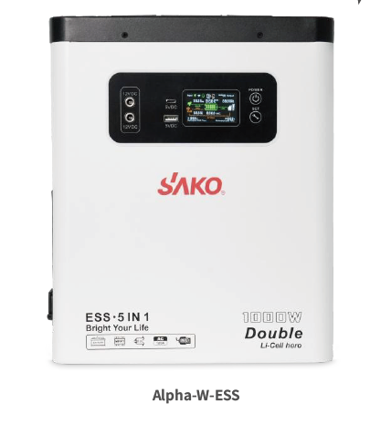 Alpha-W-ESS 300W/500W/1000W All In One