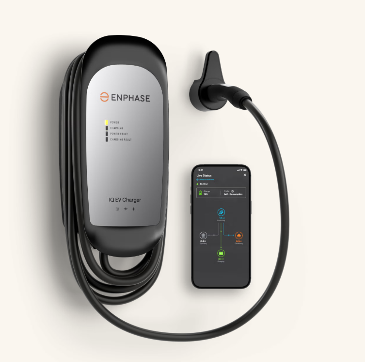 IQ 40 EV Charger with NACS connector